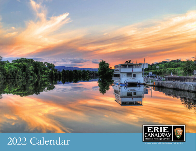 Free 2022 Erie Canalway Calendar Available December 1st